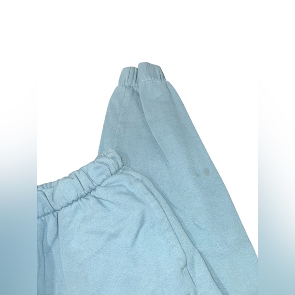 Hollister Light Blue Elastic Waist Sweatpants - Picture 5 of 7